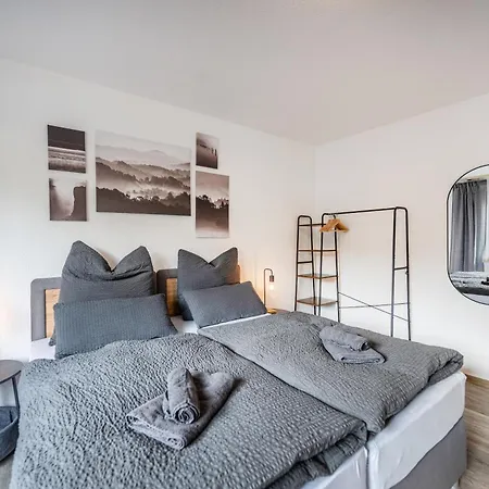 Apartment Untere Rheinblick-oase Komfort Mit 2 Sz Balkon *