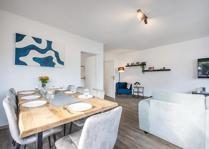 아파트 Untere Rheinblick-oase Komfort Mit 2 Sz Balkon